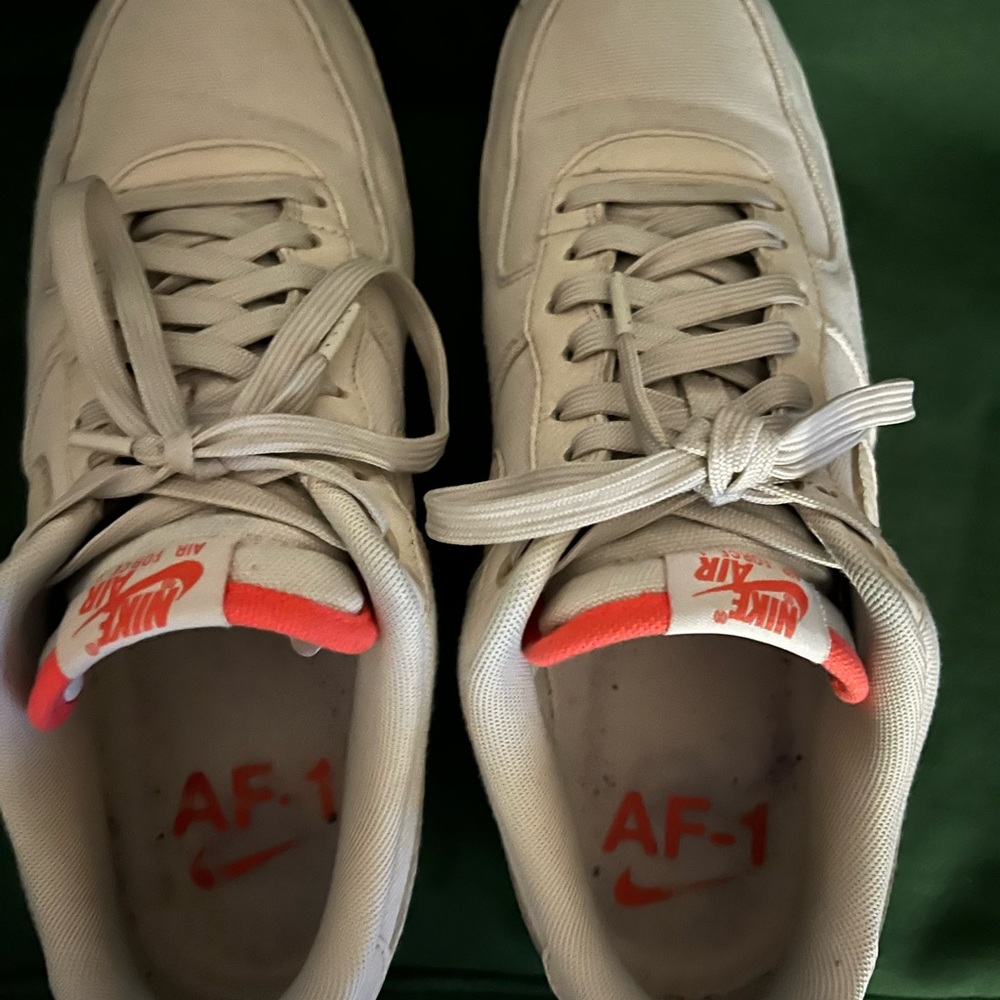 NIKE AIR FORCE 1 '07 CNVS DESERT SAND - Picture 6 of 6